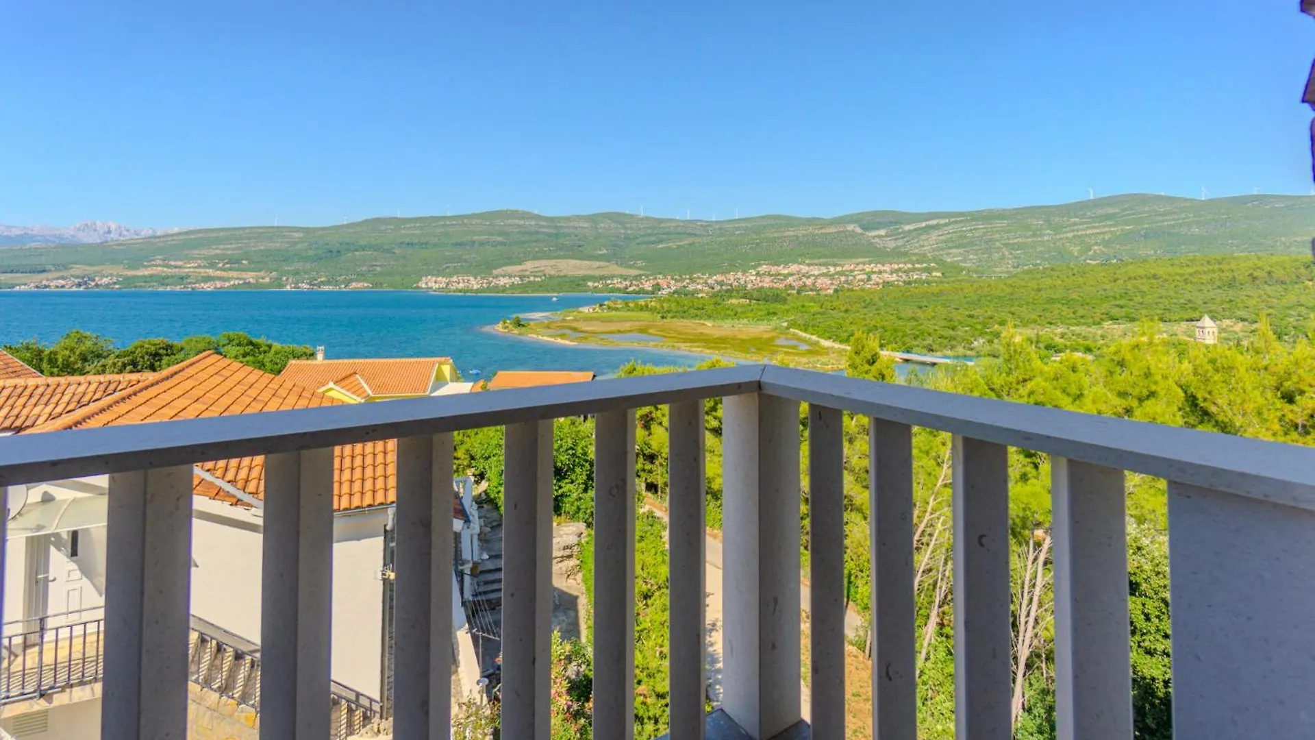 Panoramic Forest Retreat With Pool And Seaview Donji Karin 0*,